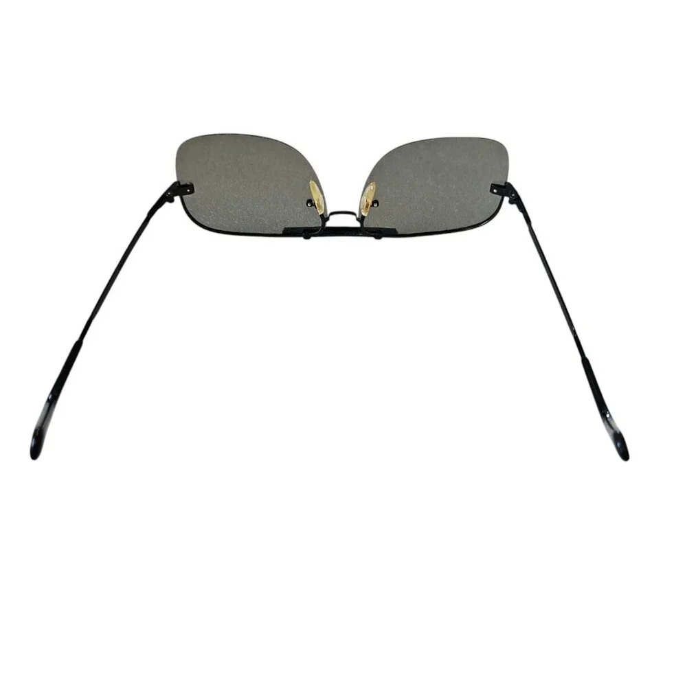 80s‎ Pilot Aviator Lifeguard Prop Sunglasses FRAMES ONLY Black Red Blurry Lenses